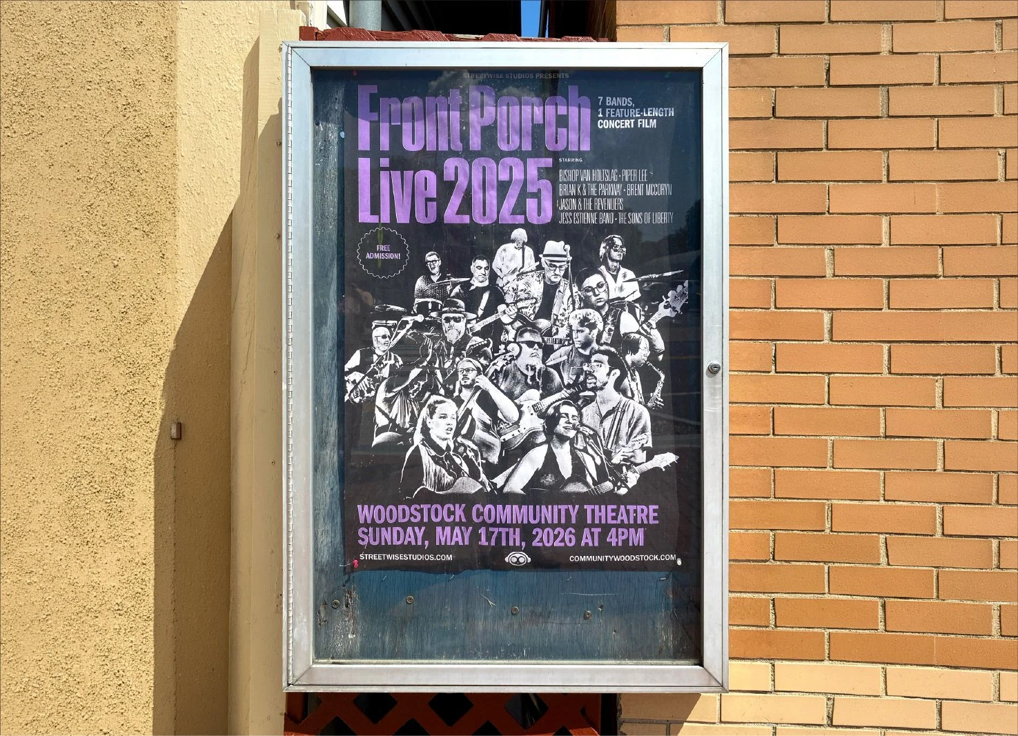 A big ole proper movie poster for Streetwise