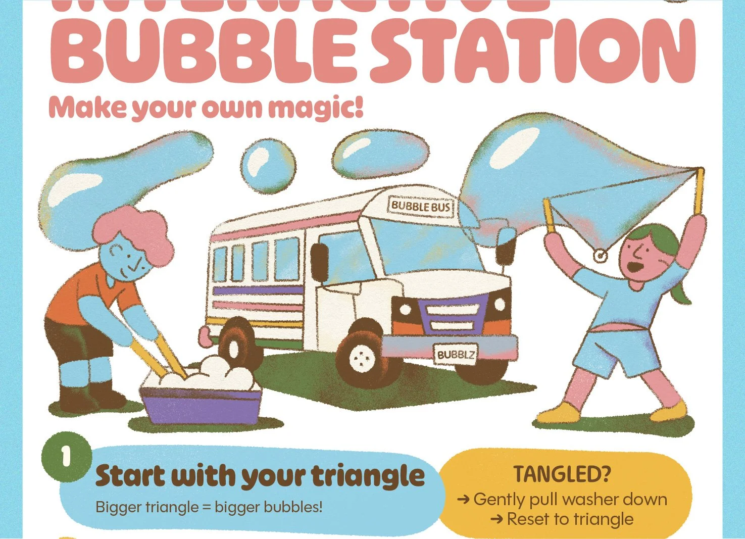Illustration detail for Bubbles by the Burg