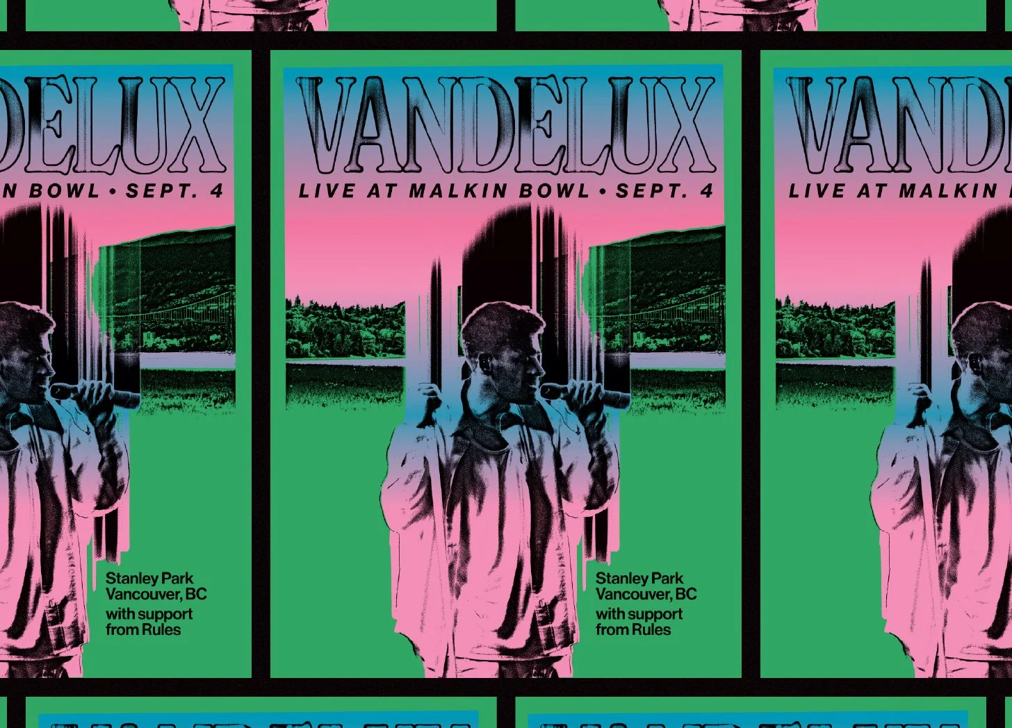 Unused poster concept for Vandelux