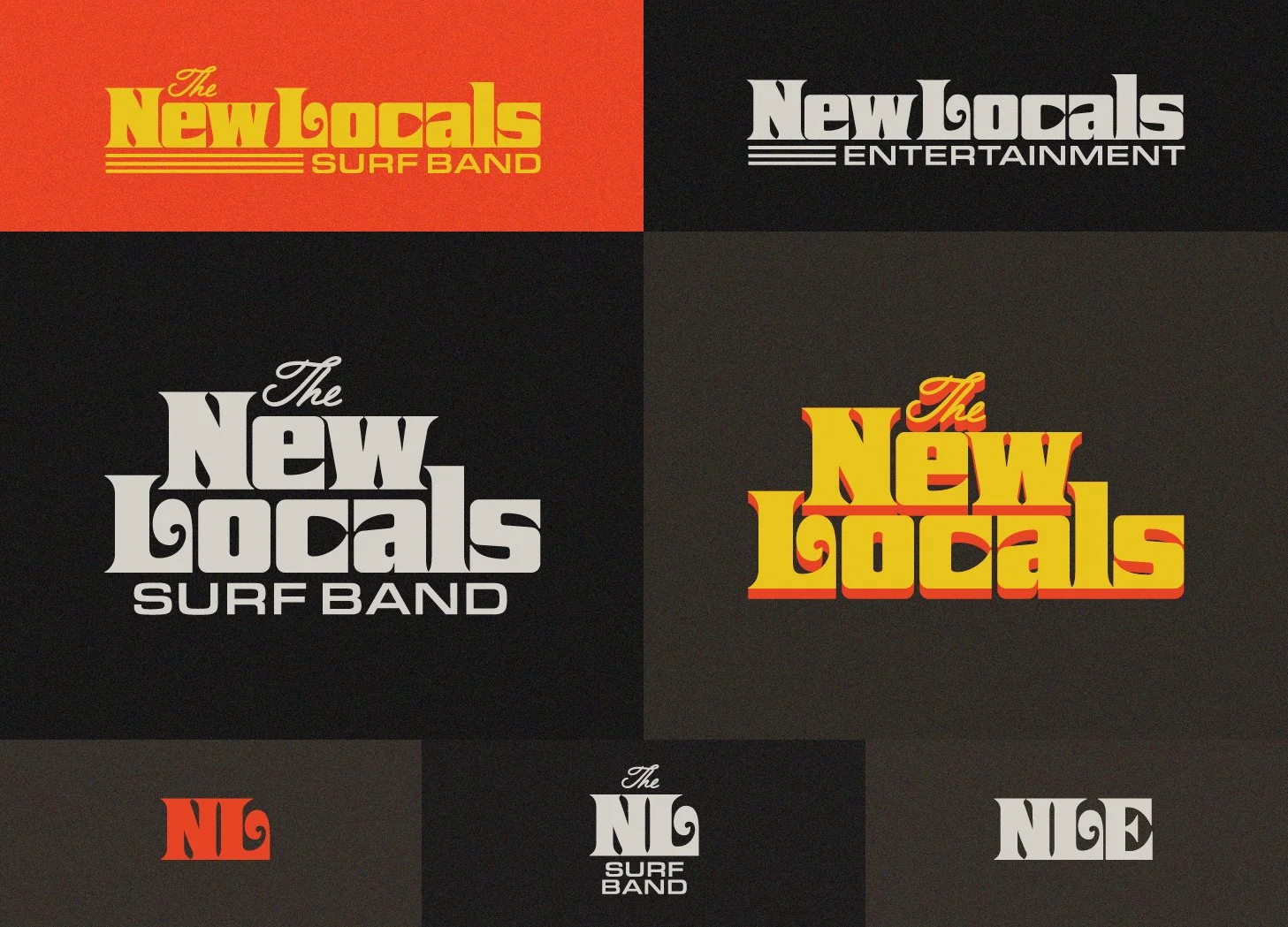 The New Locals Logo family