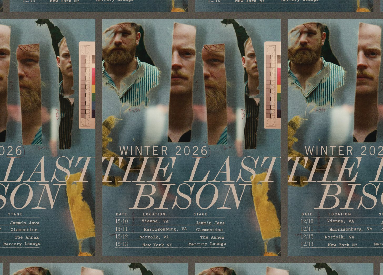 Tour Announcement for The Last Bison