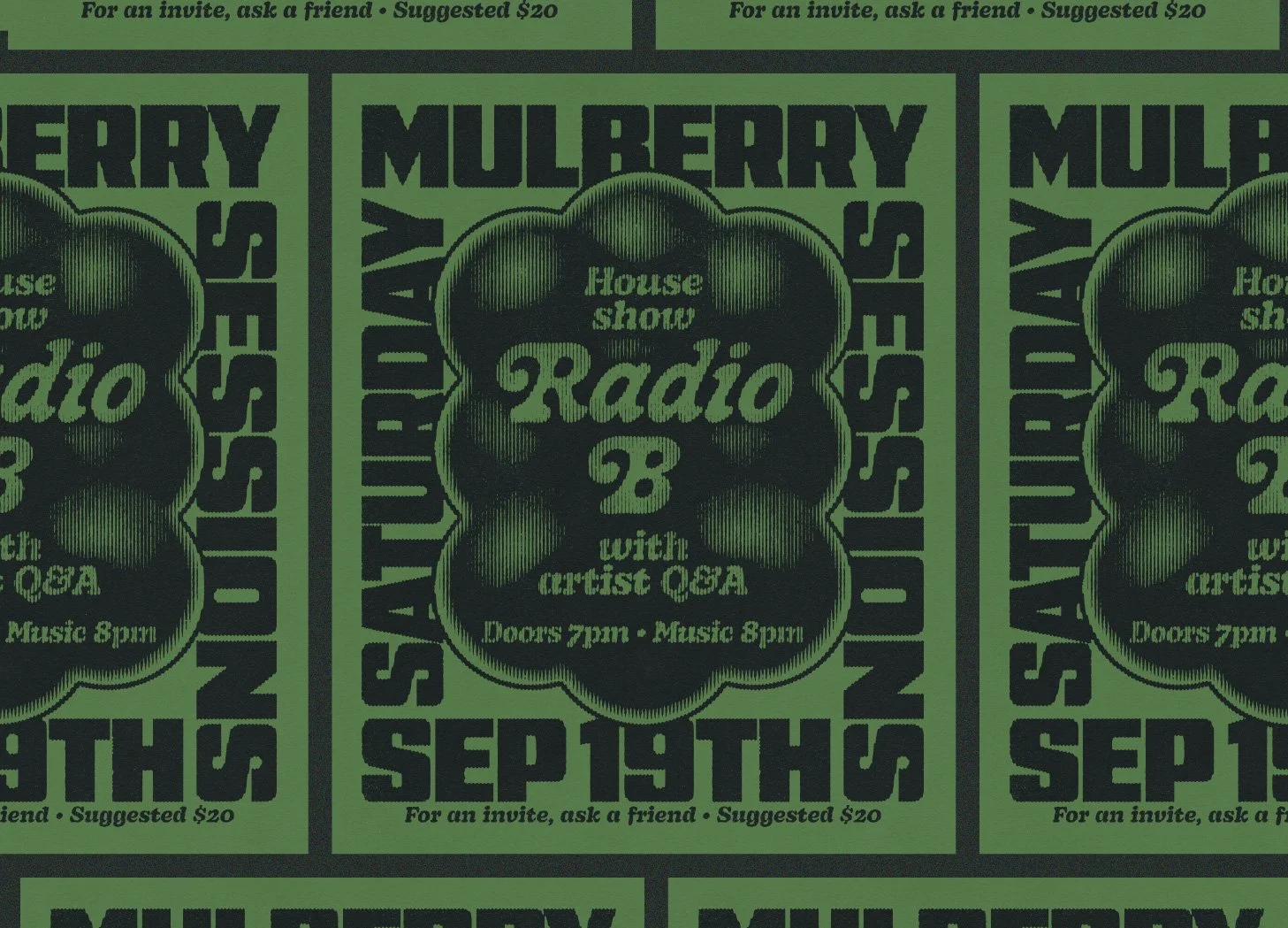 Mulberry Sessions Poster