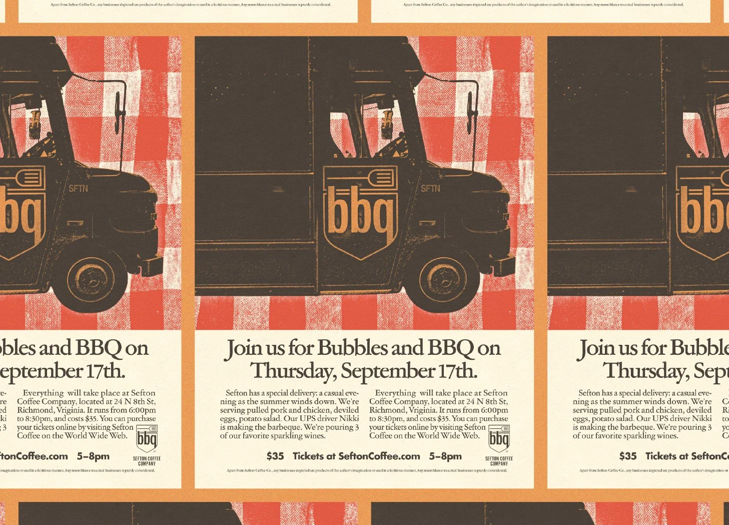 Sefton Dinner Flyer