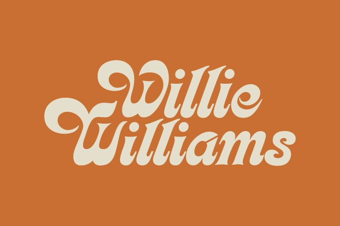 Logo design for the songwriter Willie Williams. 