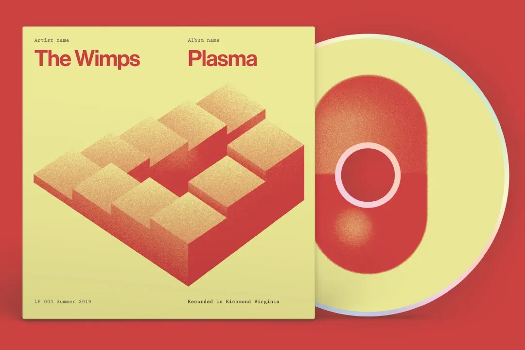 Front cover artwork for The Wimps — Plasma CD