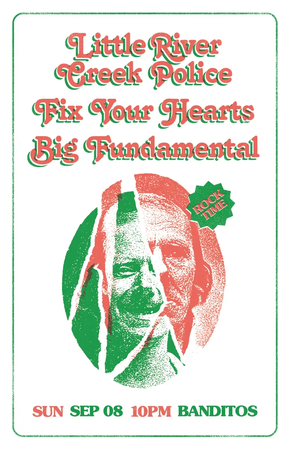 Show poster designed for Little River Creek Police.