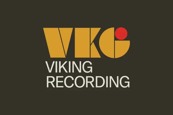 Logo for Viking Recording, a recording engineer.