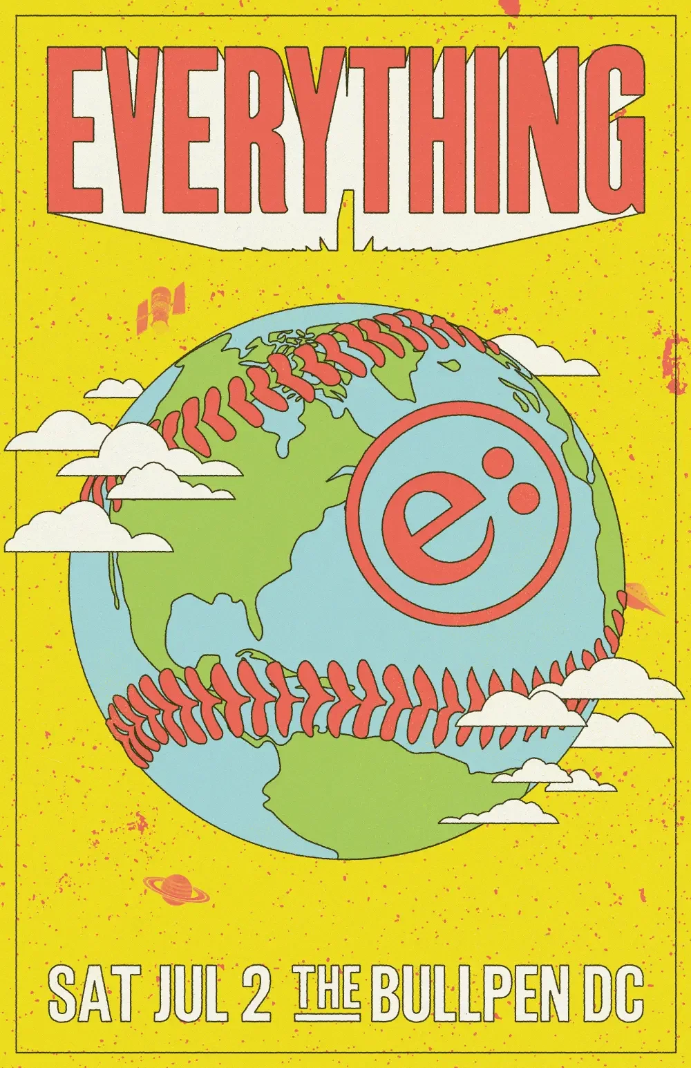 Show poster designed for Everything.