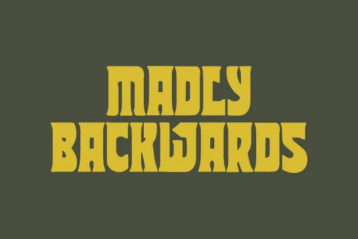 Logo design for the band Madly Backwards.