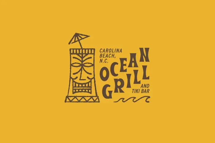 Logo for Ocean Grill.