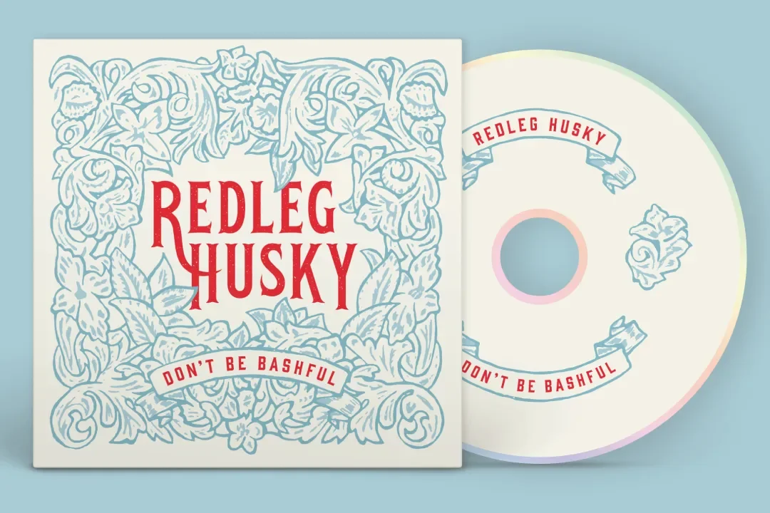 Front cover artwork for Redleg Husky CD