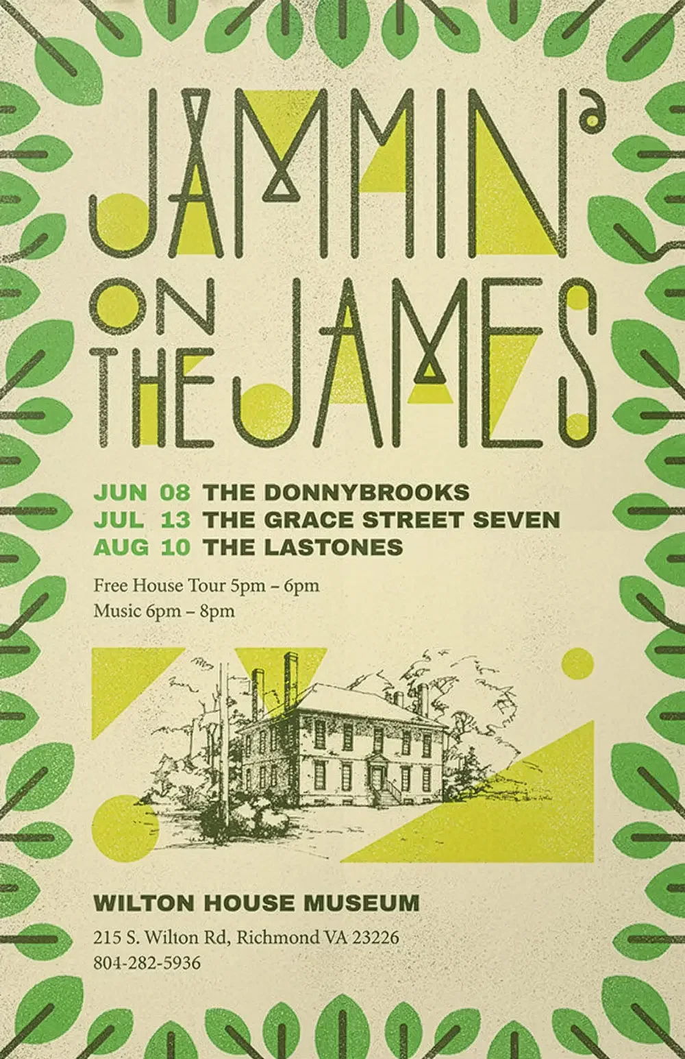 Show poster designed for Jammin’ on the James.