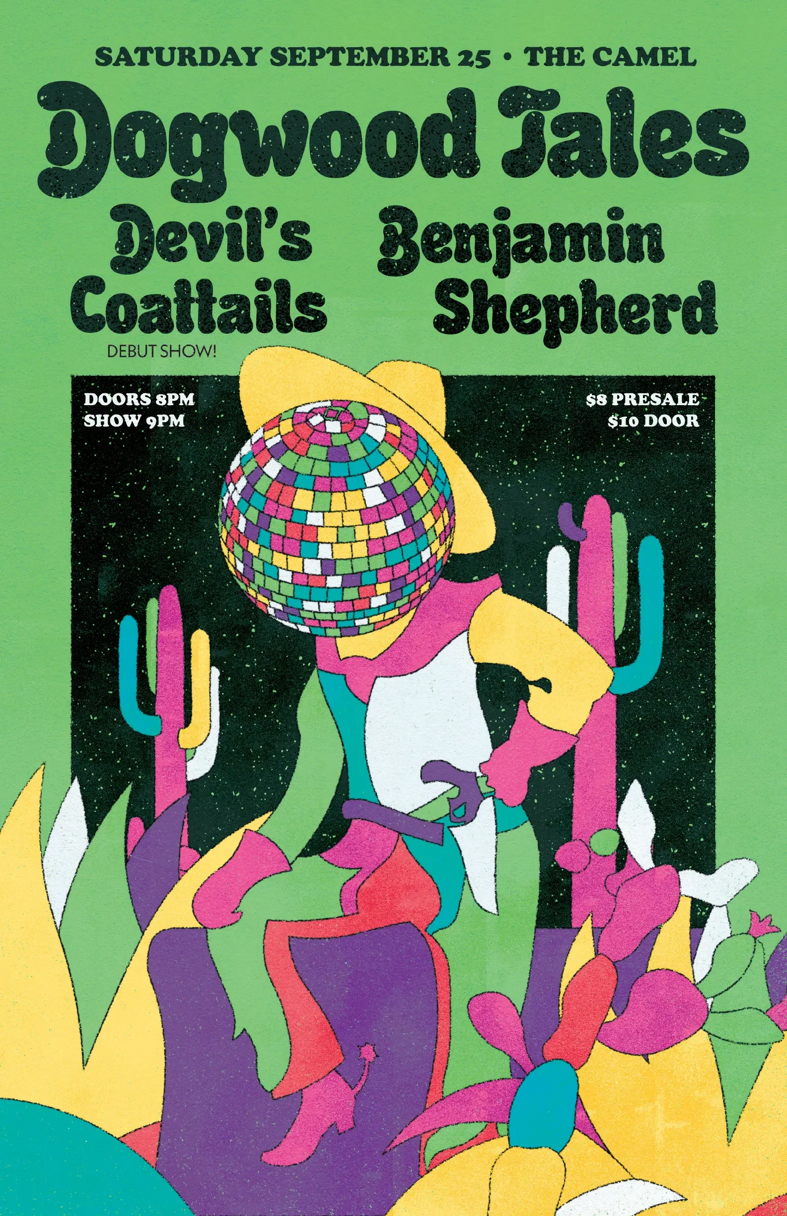 Show poster designed for Dogwood Tales.