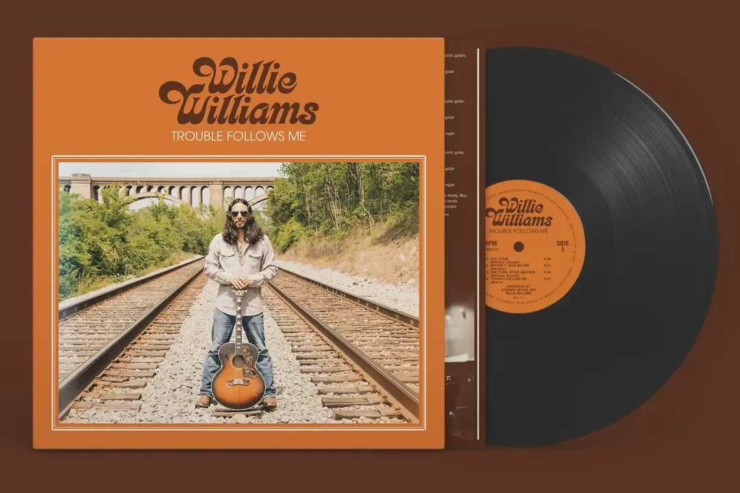 Front cover artwork for Willie Williams vinyl