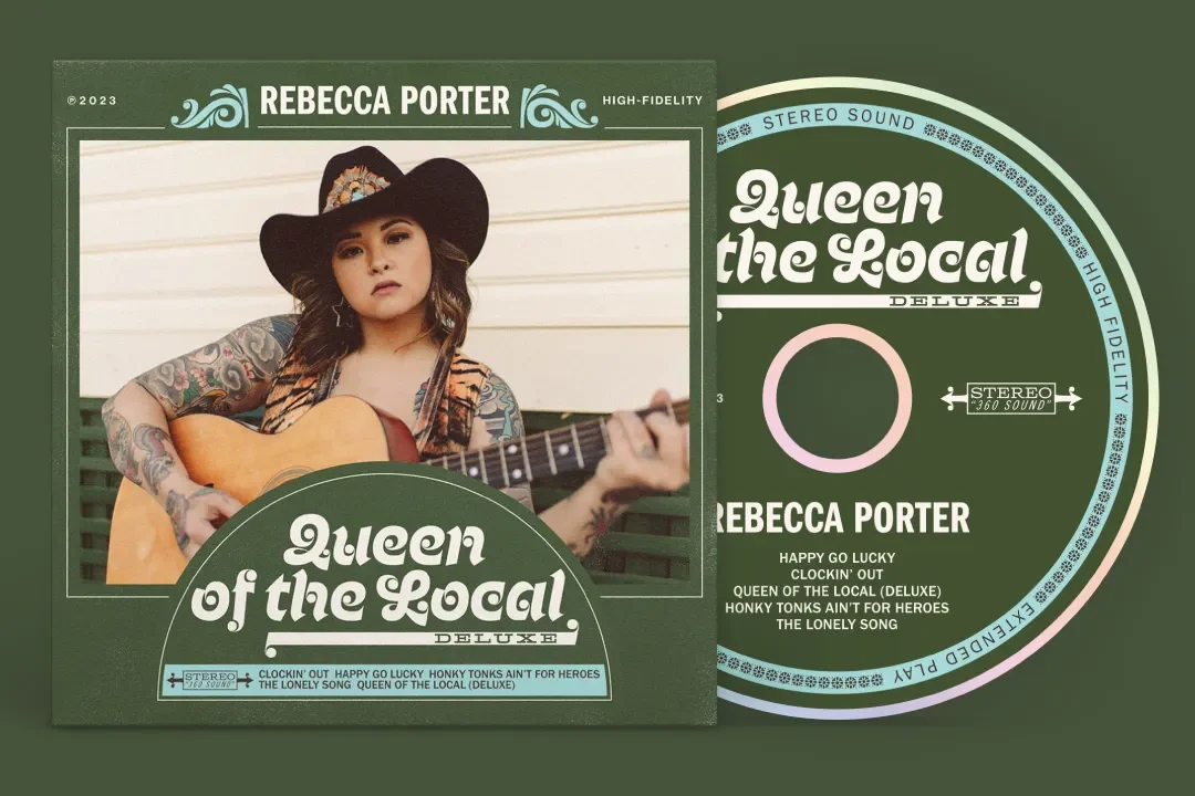 Front cover artwork for Rebecca Porter CD
