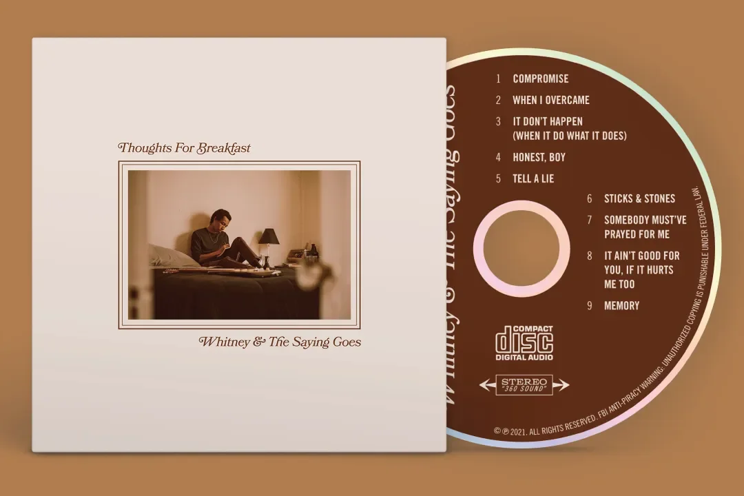 Front cover artwork for Whitney and the Saying Goes CD