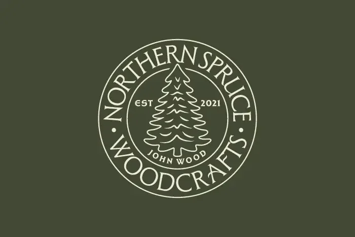 Logo for Northern Spruce Woodcrafts.