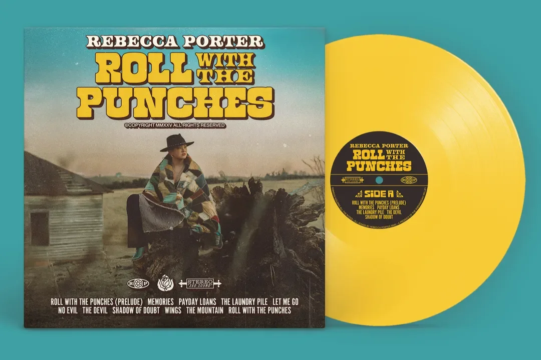 Front cover artwork for Rebecca Porter vinyl