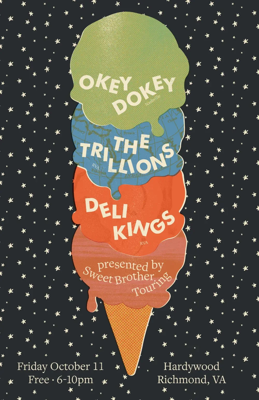 Show poster designed for Okey Dokey.