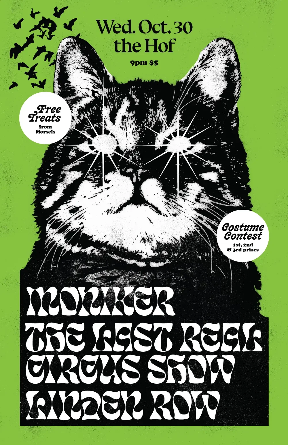 Show poster designed for Moniker.