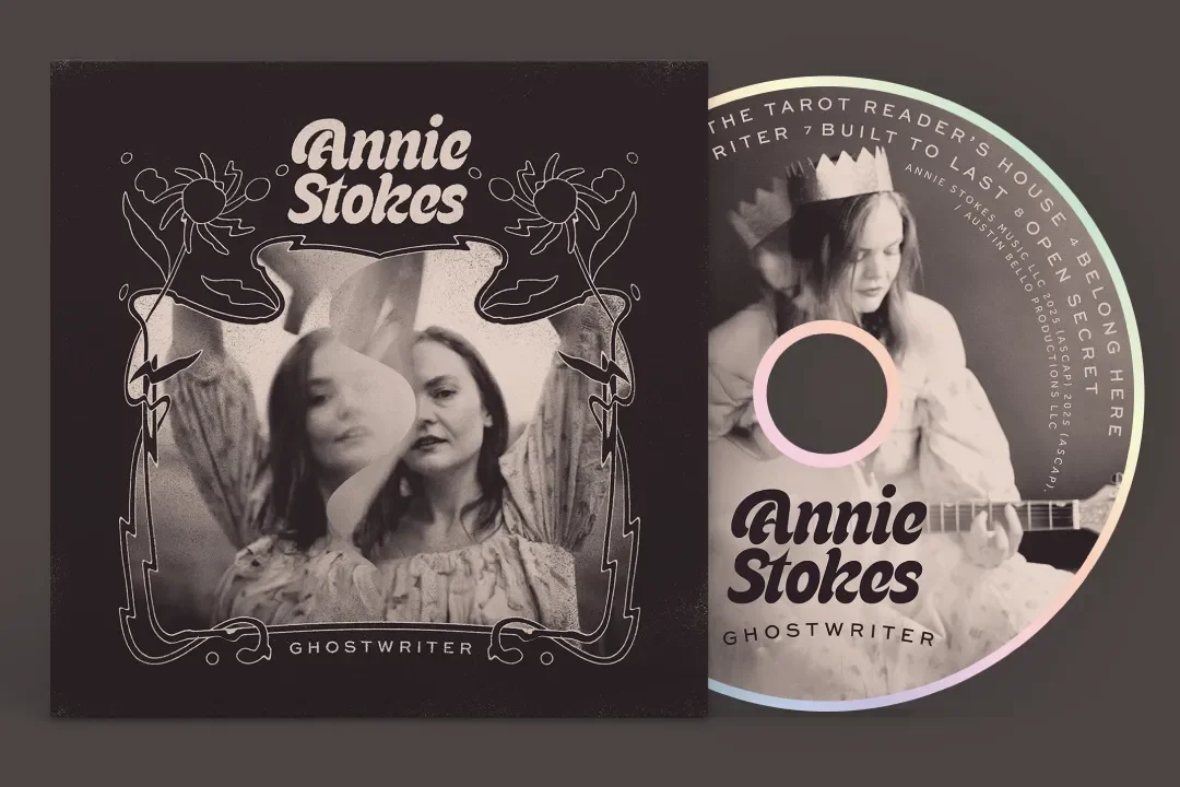 Front cover artwork for Annie Stokes CD