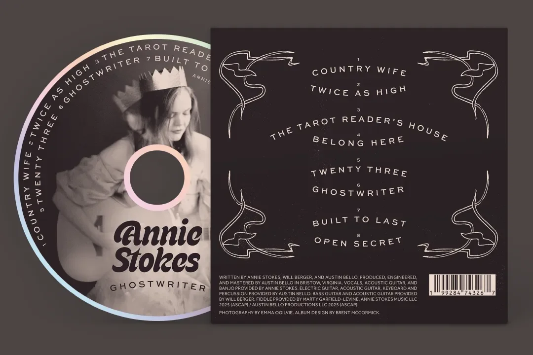 Back cover artwork for Annie Stokes CD