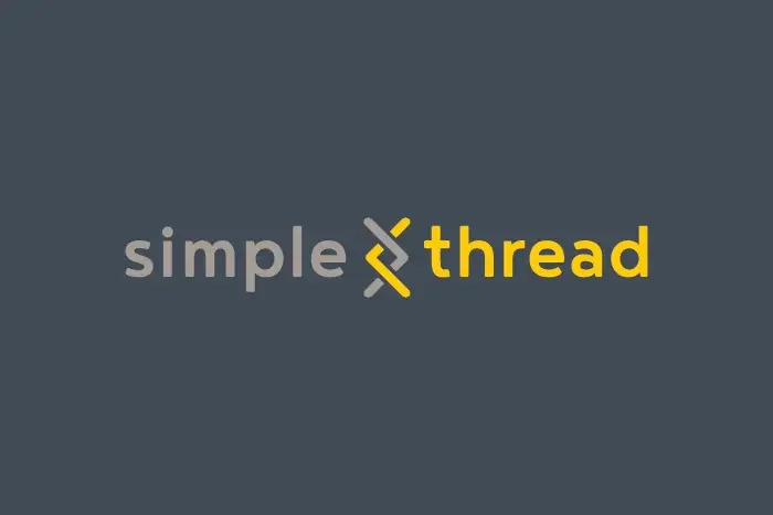 Logo for Simple Thread, a digital product agency.