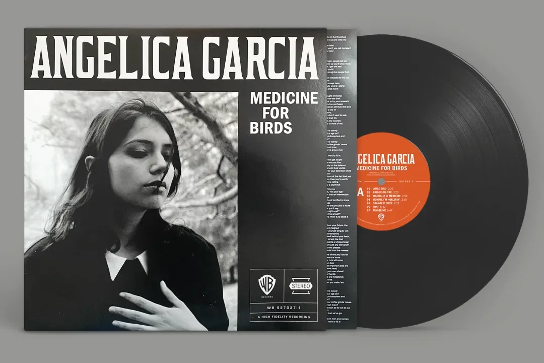 Front cover artwork for Angelica Garcia vinyl