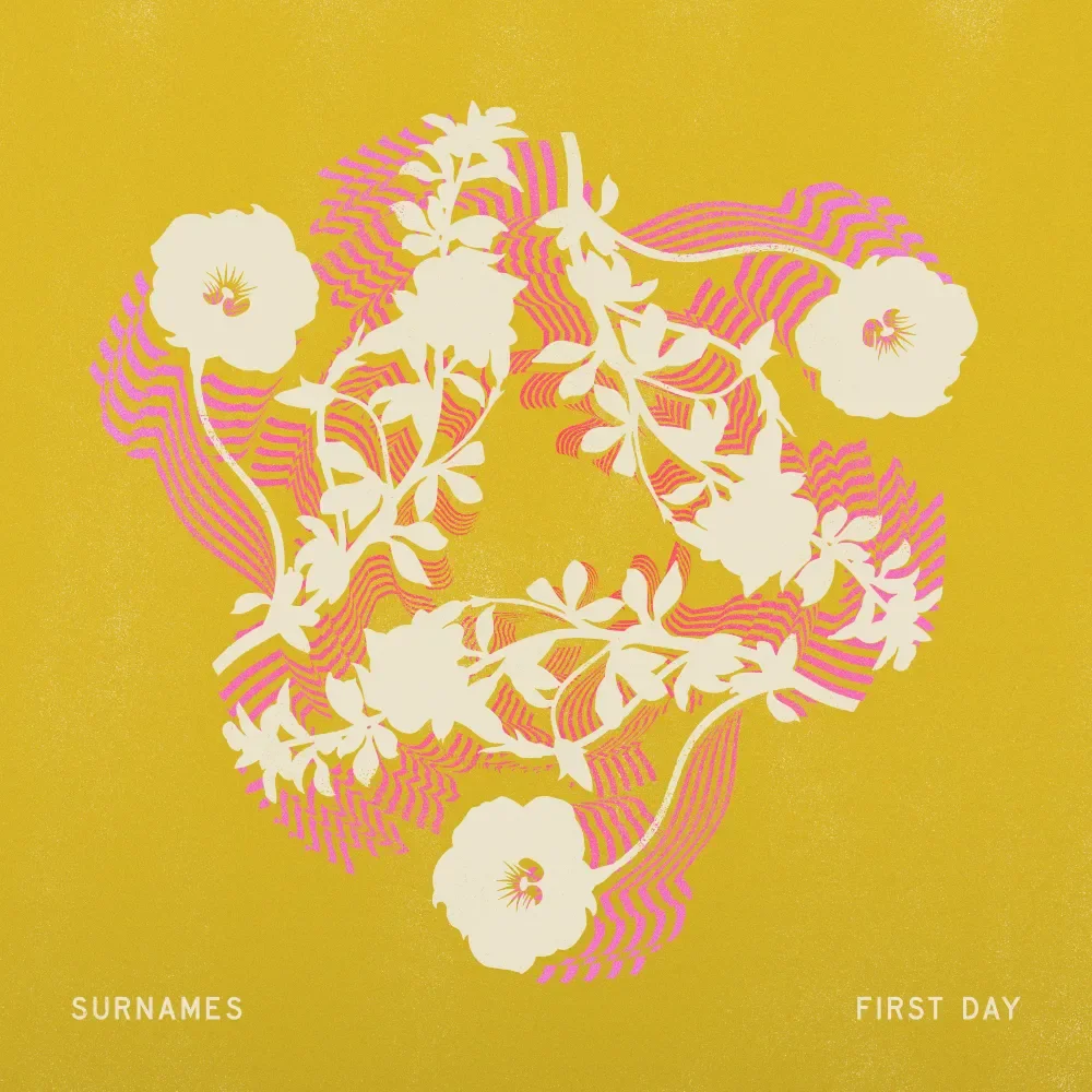 Single cover artwork for Surnames — First Day