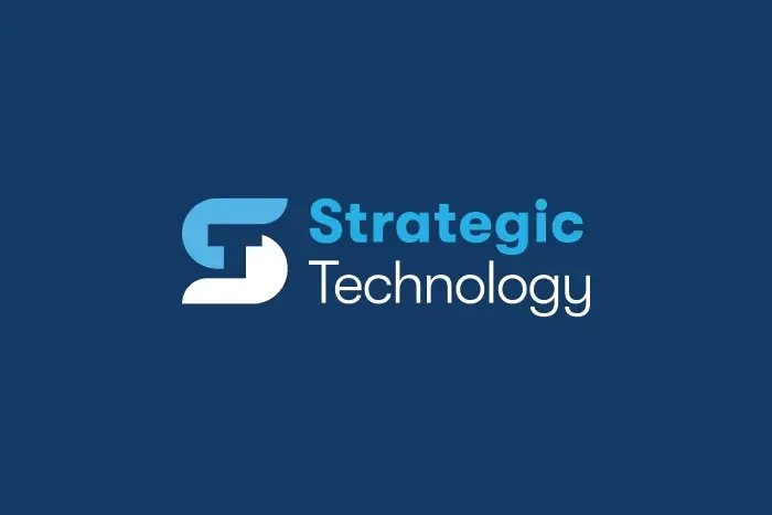 Logo for Strategic Technology, an information technology company.