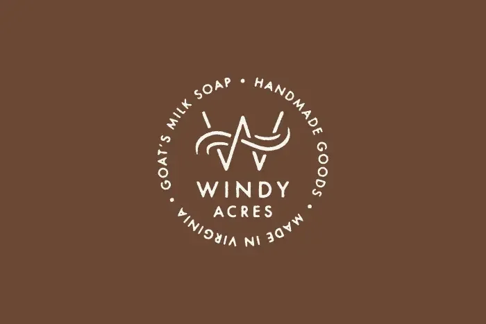 Logo for Windy Acres, a soap maker.