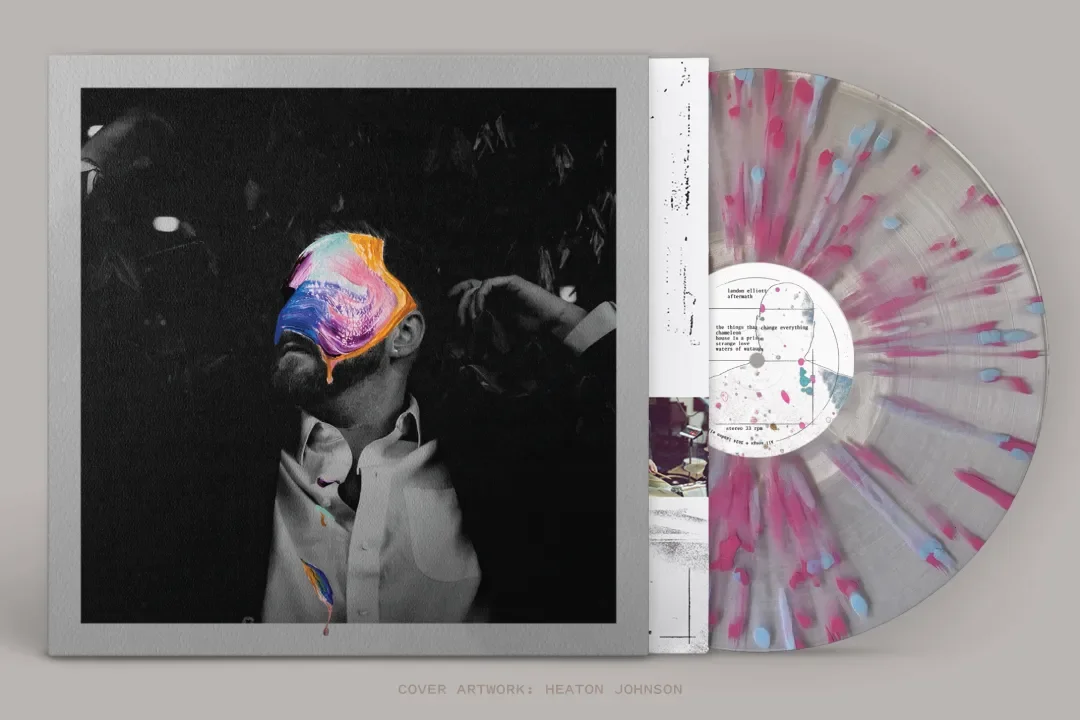 Front cover artwork for Landon Elliott vinyl