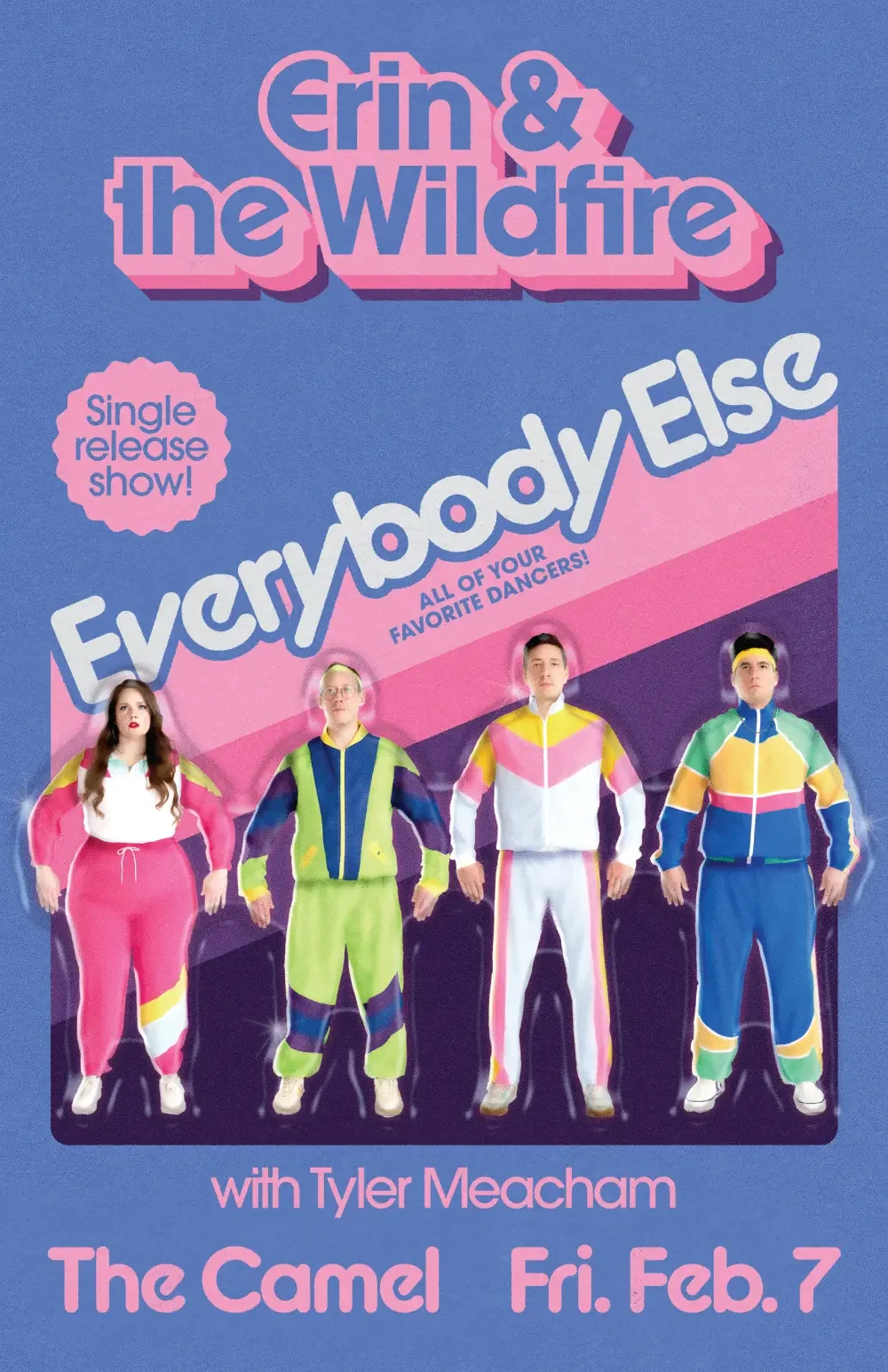 Show poster designed for Erin and the Wildfire.