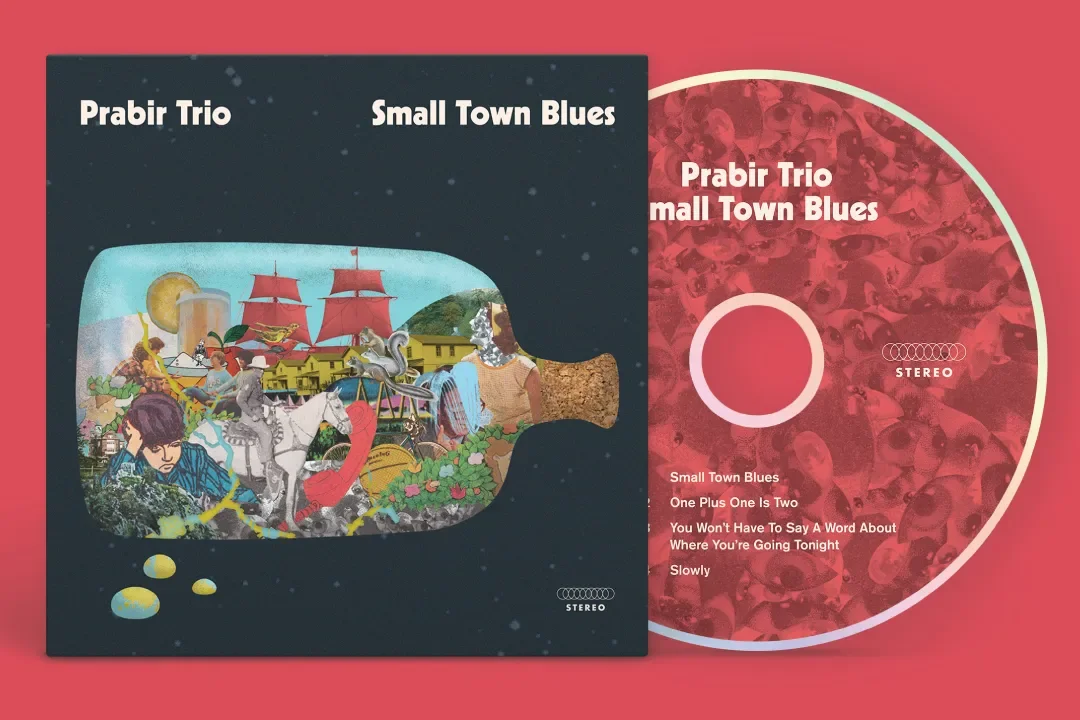 Front cover artwork for Prabir Trio CD
