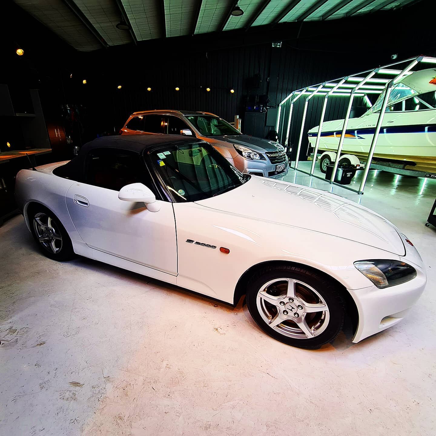 Decided to keep your current car rather than buying new? 

We are having many customers 'Pickling' their current vehicle and getting that new car feeling anyway.

This S2000 is 20 years old but our customer is thrilled at how we have wound back the c