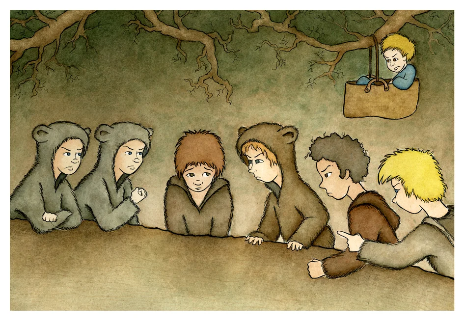 Poor Tootles. Based on characters bt J.M. Barrie.