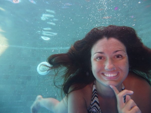 In the water I am free