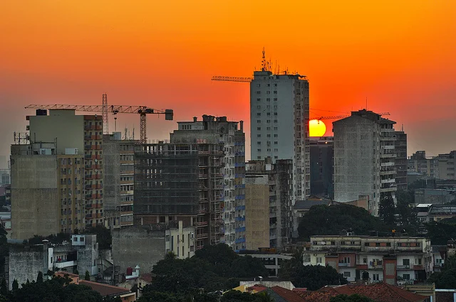Maputo at Sunset (Image Credit: Brian Wilson)