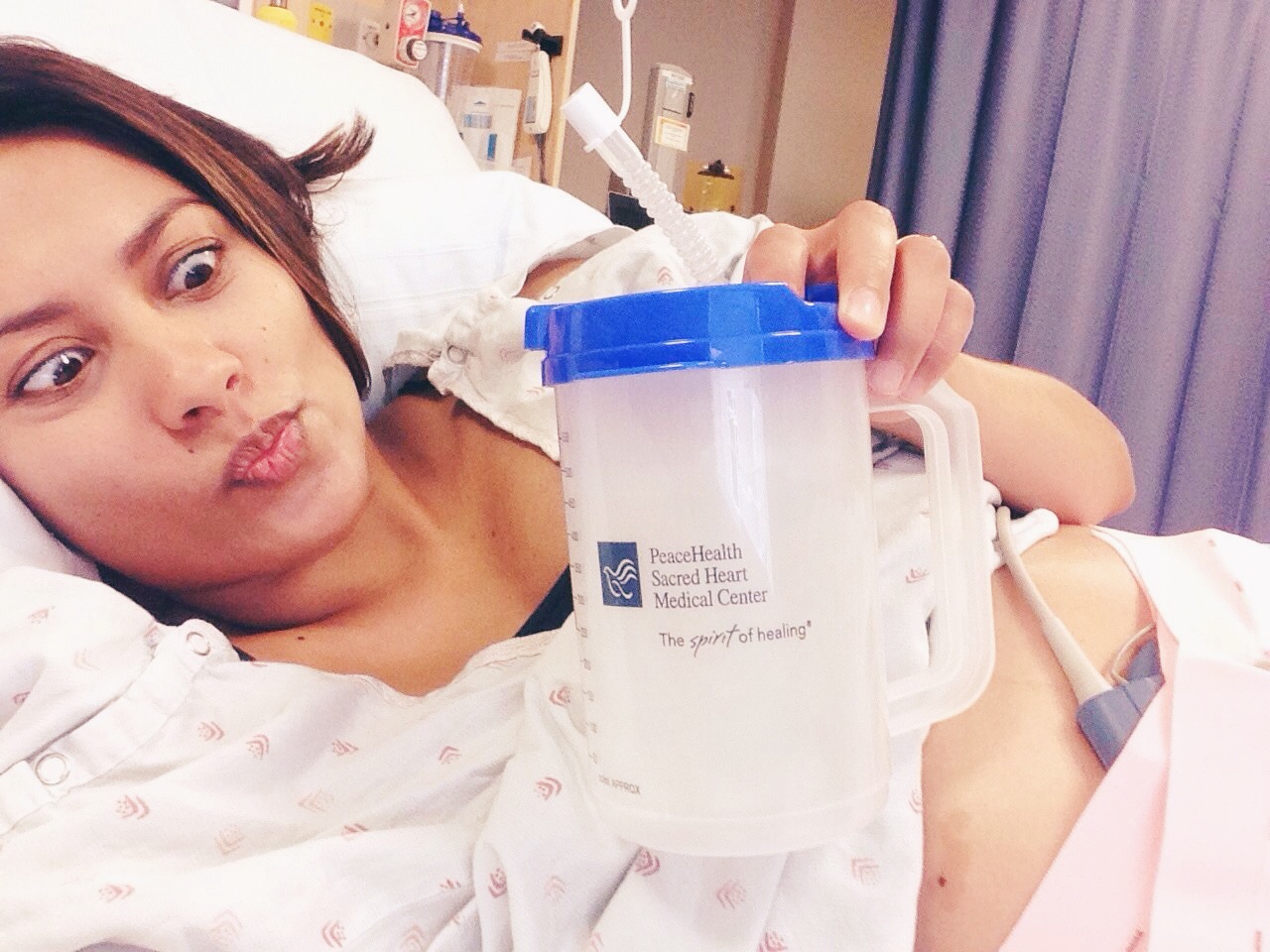 Fancy souvenir from the nurse. 