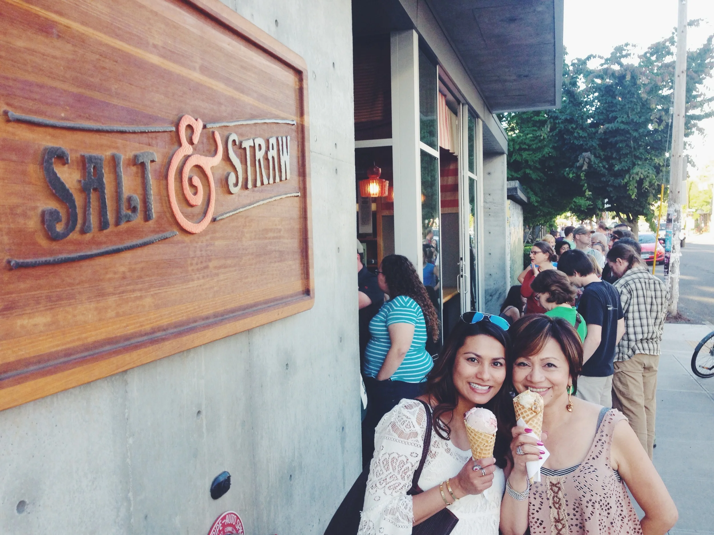 The long lines are worth the wait for these unique treats. 