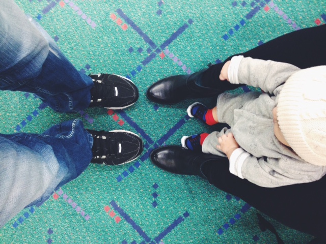 A must! Feet shot with the famous PDX carpet