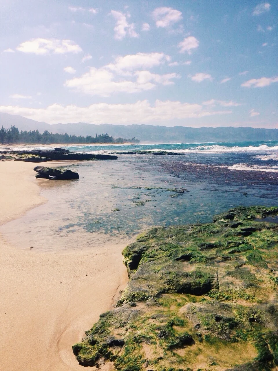 Winter in Hawaii, you can't beat it.