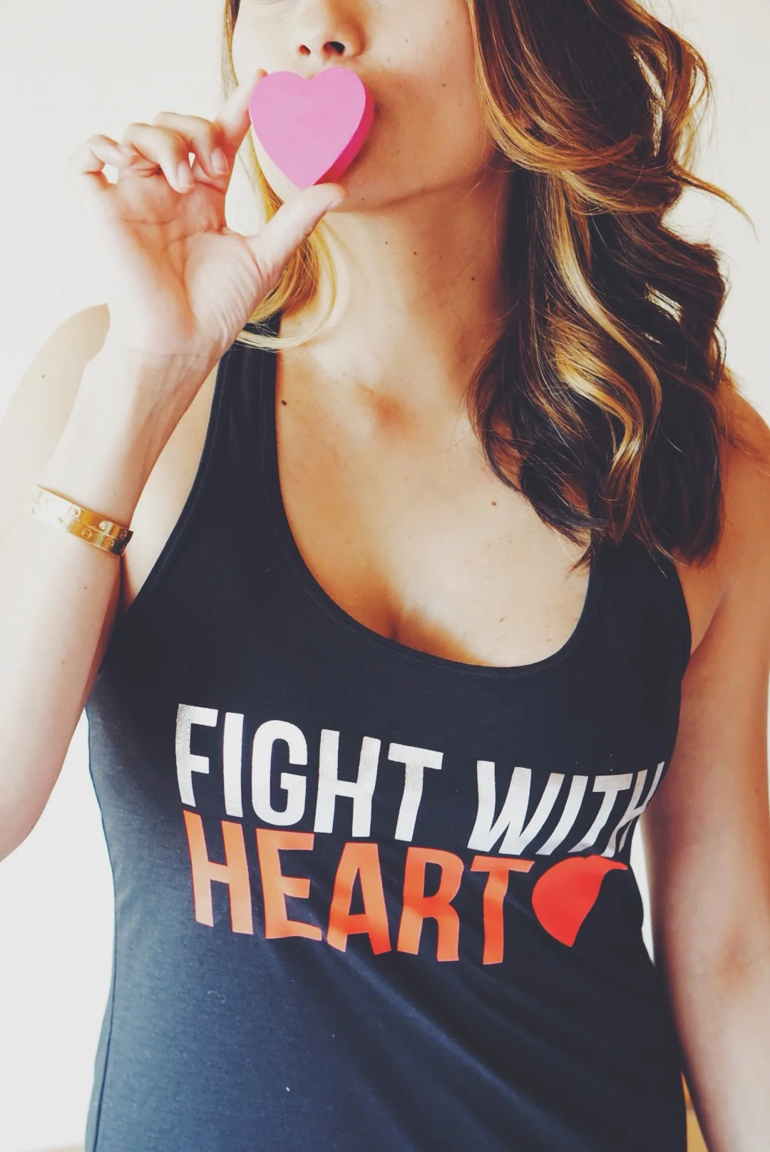 'Fight With Heart' tank by Ideology, available at Macy's. 