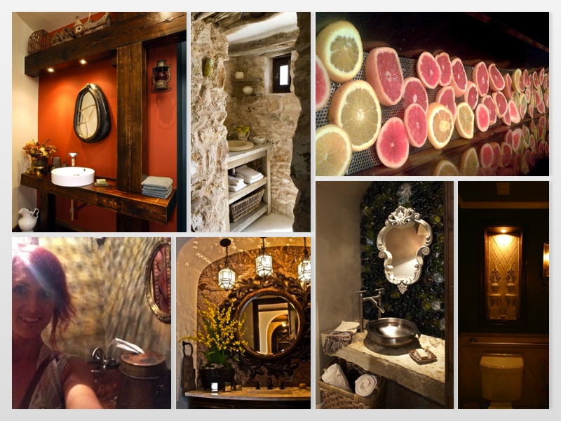 Image top left – Lemon & Grapefruit ‘trough lollies’ a bit hit in the men’s room. Apparently ;) 