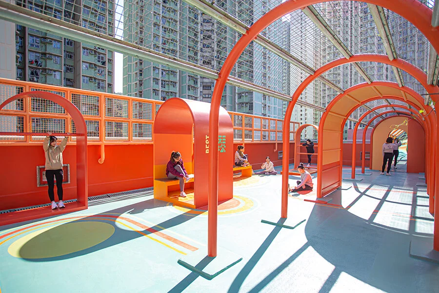 Ming Tak Sports Court — One Bite Design Studio