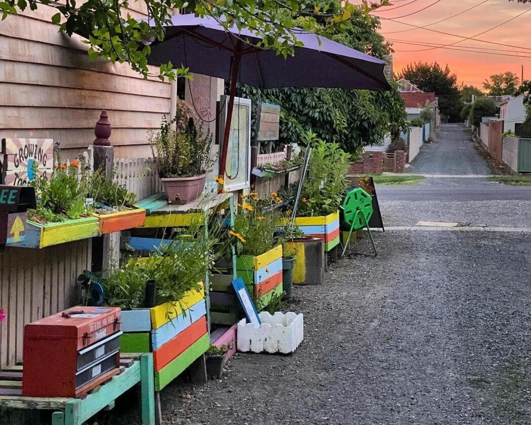 美國吉事 社區菜園免費共享的力量 Guts In The Us Community Garden For Free Food One Bite Design Studio