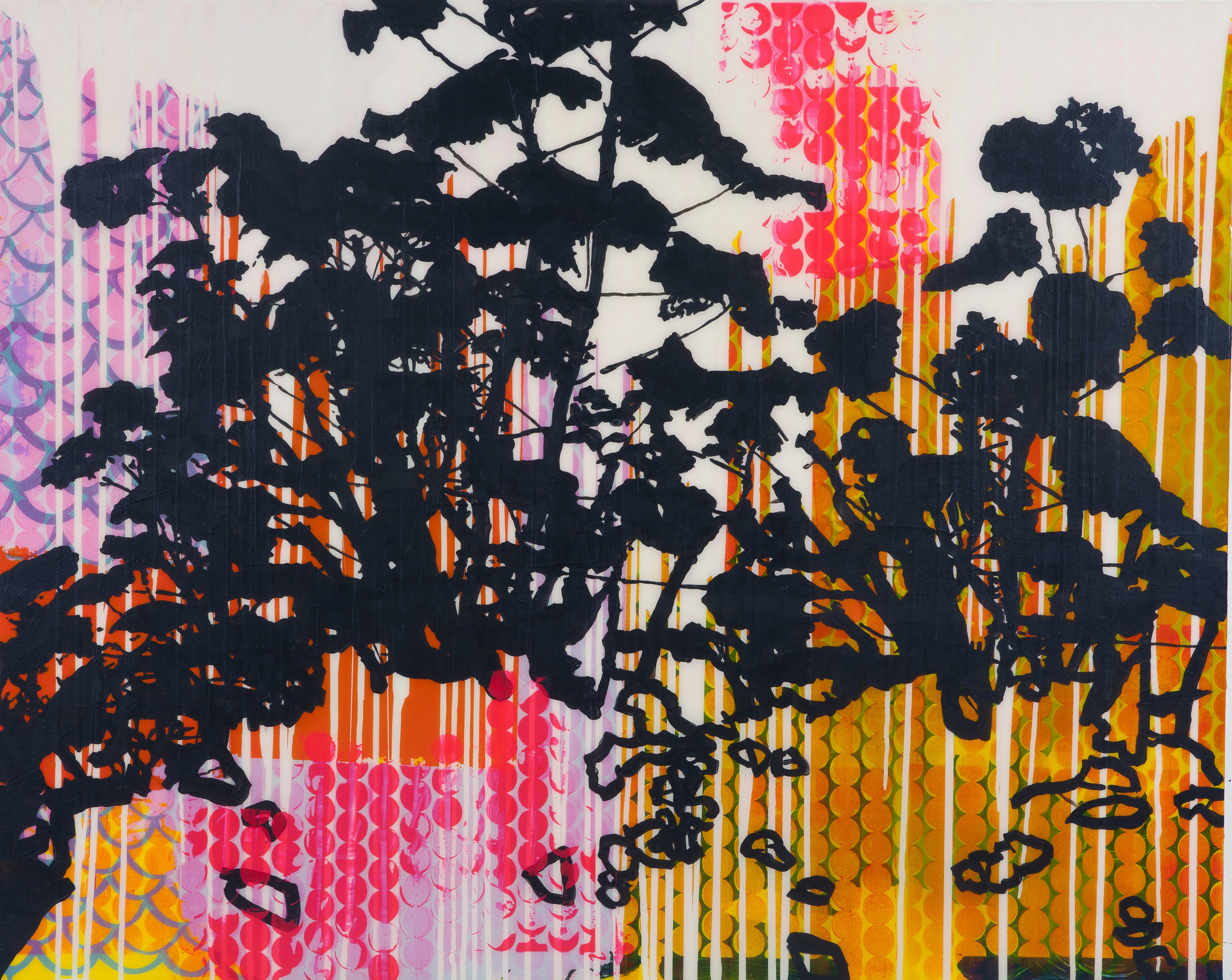 EXTRAVANGANT BLOOM, 2011, 48" X 60"