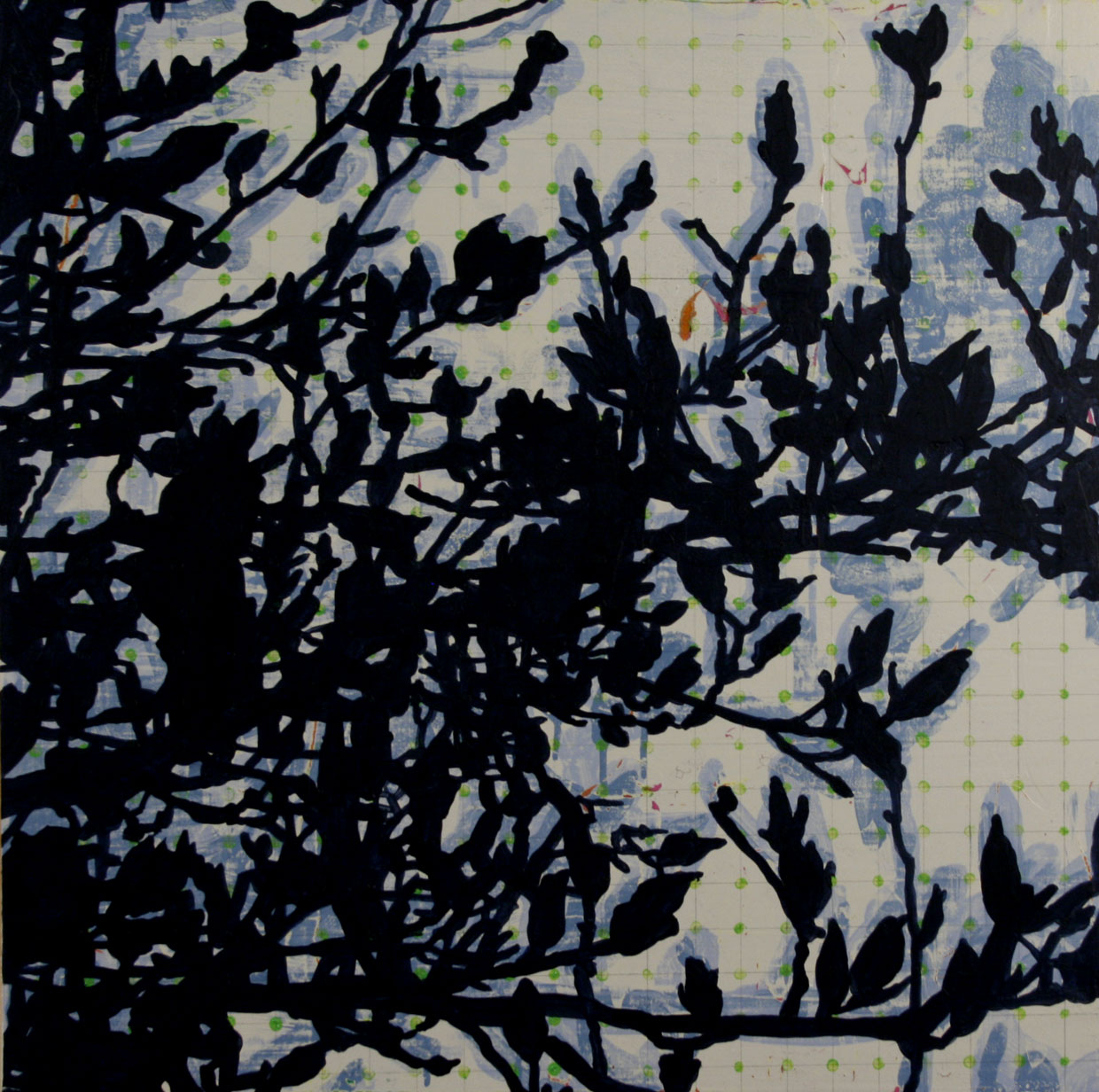 June Tree, 2014, 24" x 24"