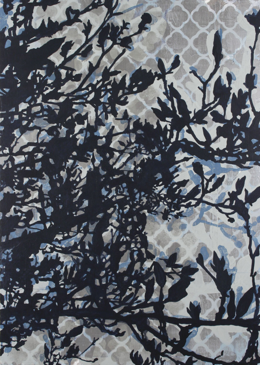 Night Tree, 2014, 43" x 30"
