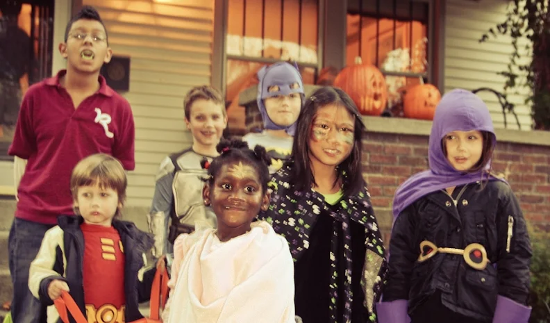 Kids cellebrating Samhain - CC image by Steven Depolo - all good.jpg